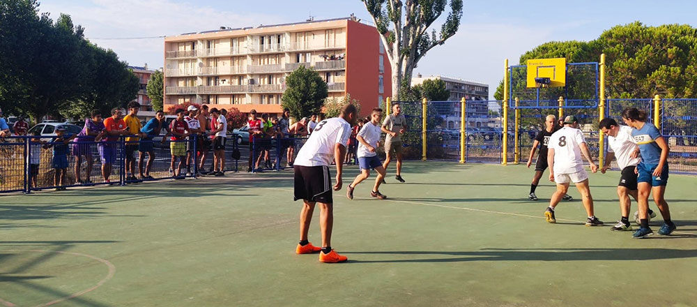 Un tournoi de foot qui rapproche 3 aa 1