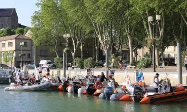 Venez féliciter les participants du HANDI RAID