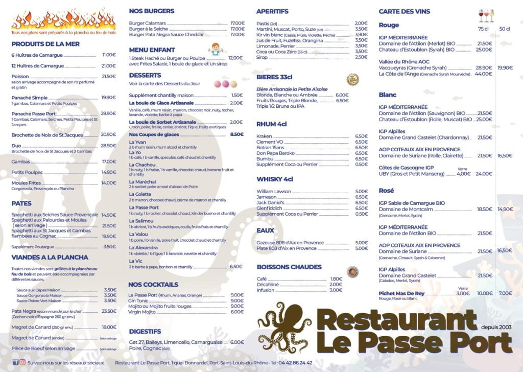 restaurant le passe port port saint louis 5