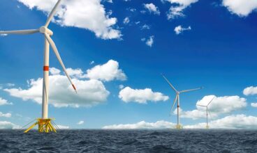 La ferme pilote d’éoliennes en mer est raccordée
