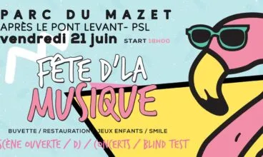 Fêtez la musique le 21 juin au Parc du Mazet