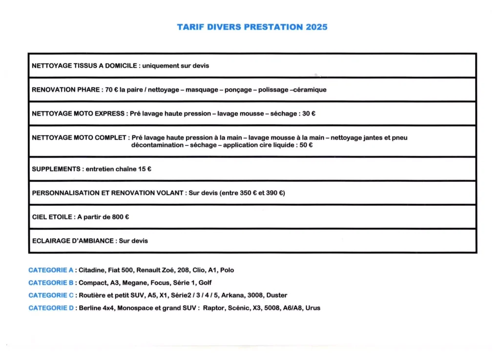 tarifs divers copie