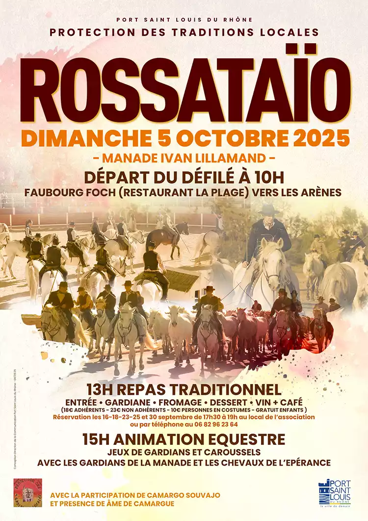 Animation équestre avec la manade Ivan Lillamand et les chevaux de l’Espérance