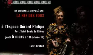 Spectacle Las Helenas de la compagnie La Nef des Fous à l’Espace Gérard Philipe de Port-Saint-Louis-du-Rhône dans le cadre de la Semaine au Féminin 2026