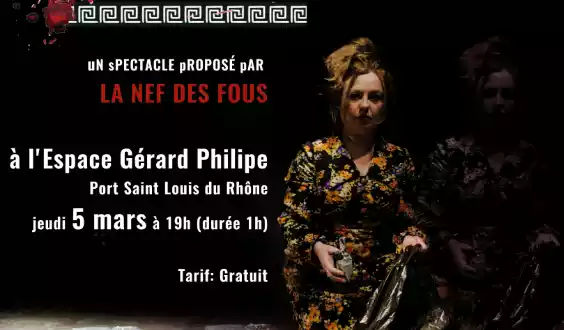 Spectacle Las Helenas de la compagnie La Nef des Fous à l’Espace Gérard Philipe de Port-Saint-Louis-du-Rhône dans le cadre de la Semaine au Féminin 2026