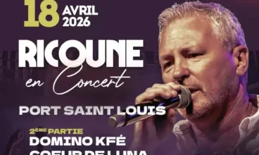 Ricoune en concert à Port-Saint-Louis-du-Rhône le 18 avril 2026 : une soirée festive pour appeler l’été