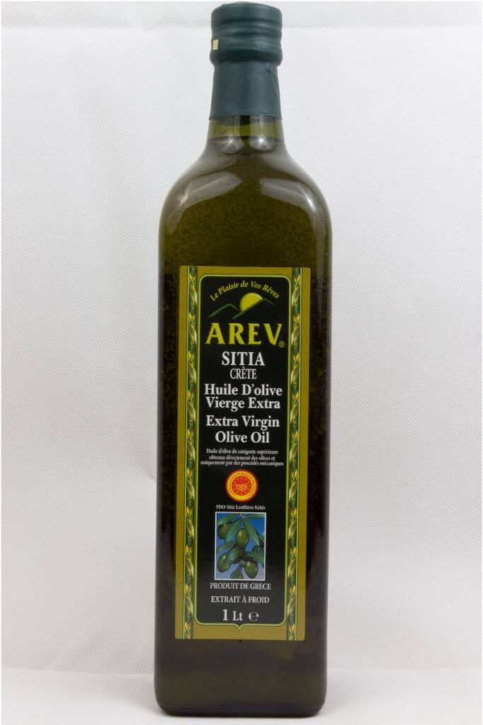 Huile d'olive grecque AOP à Port-Saint-Louis-du-Rhône : découvrez les saveurs authentiques de Sitia et Kalamata avec Alexandre Kriticos 10 huile olive arev 1l zx1200