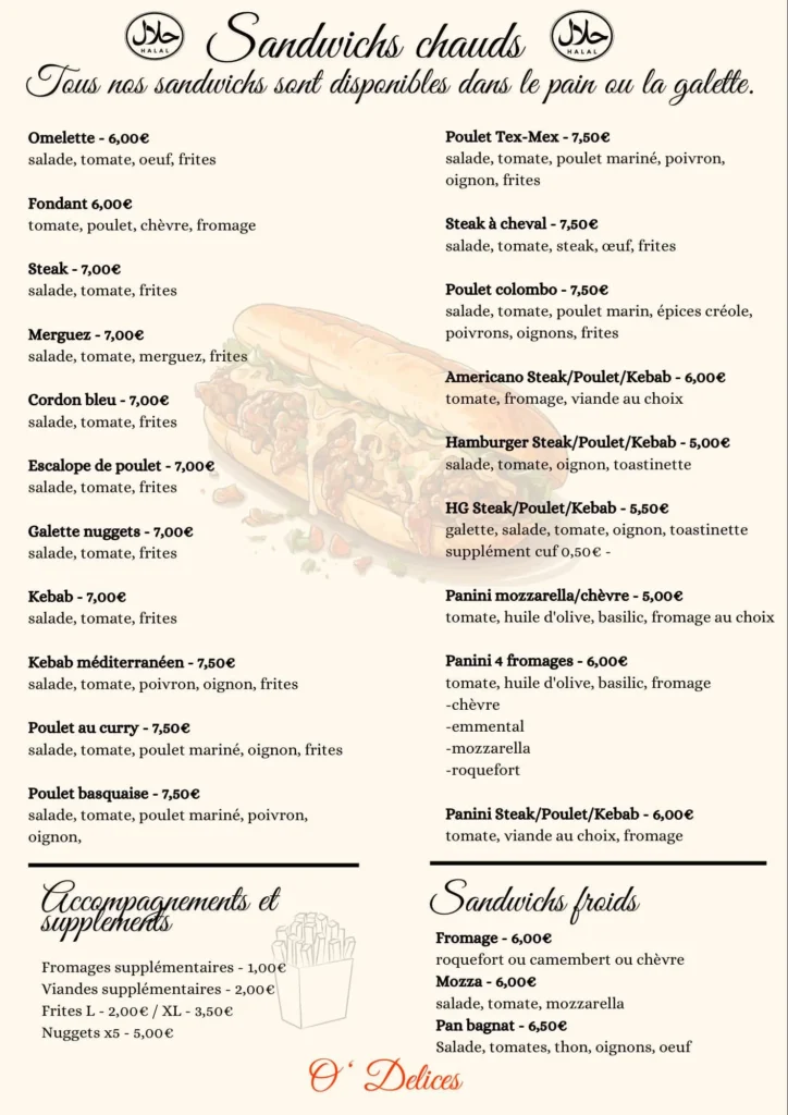 menu o delice port saint louis 1 copie