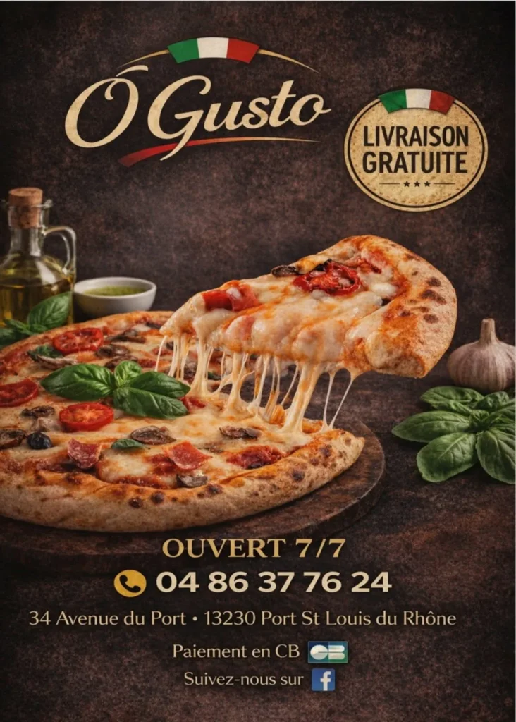 Pizzeria Ô Gusto à Port-Saint-Louis-du-Rhône : des pizzas généreuses aux saveurs italiennes à découvrir 4 pizzeria_o_gusto_port_saint_louis
