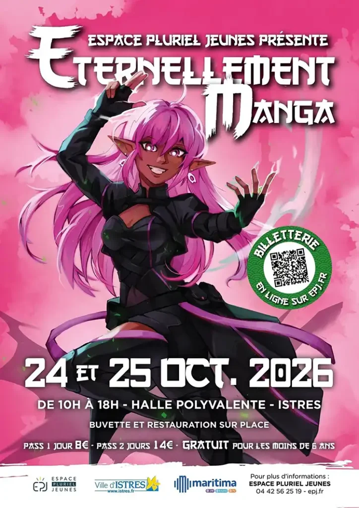 Istres : la culture manga et la pop culture japonaise à l'honneur pour la 15e édition d'« Éternellement Manga » 1 eternellement manga